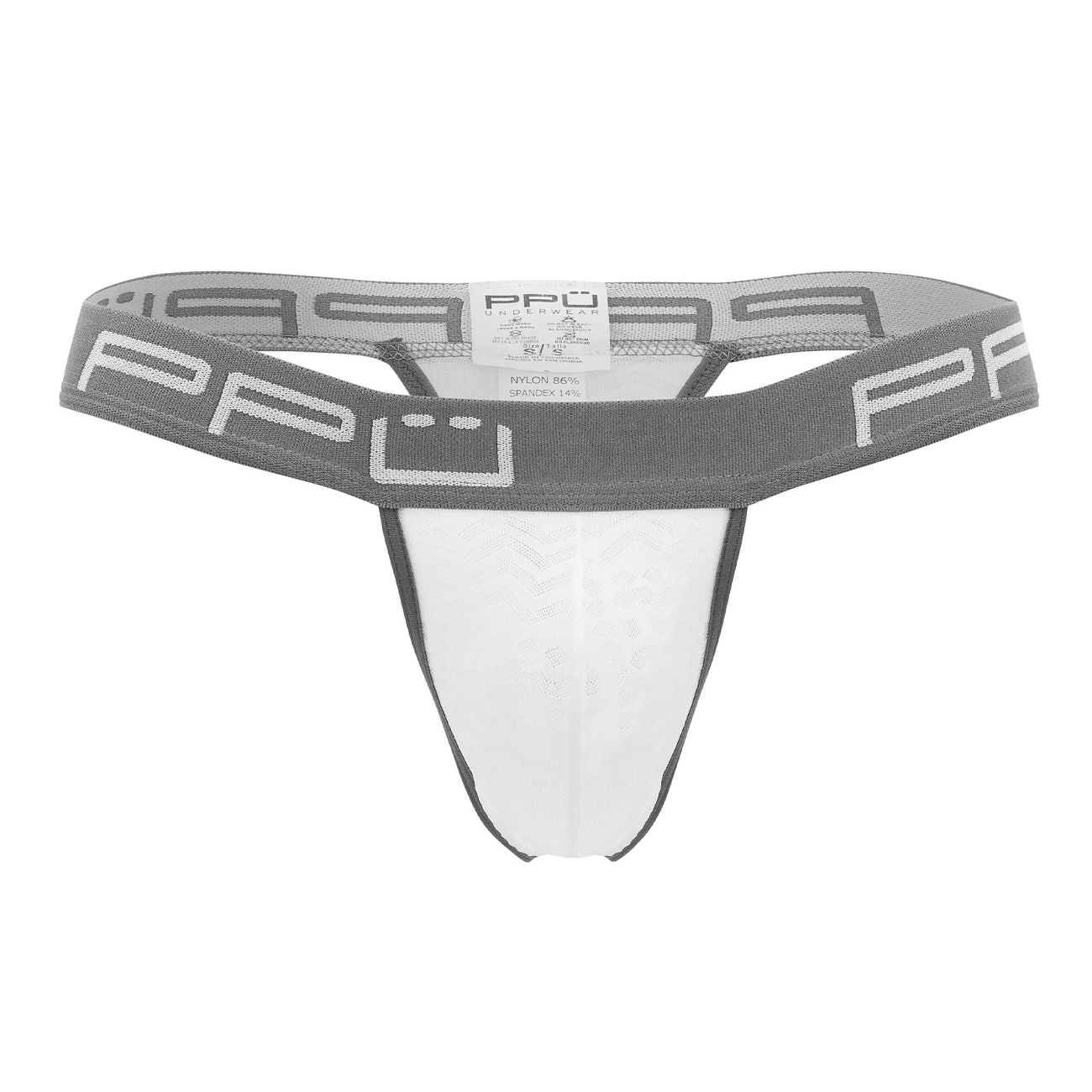 PPU 2301 Bulge Thongs Gray