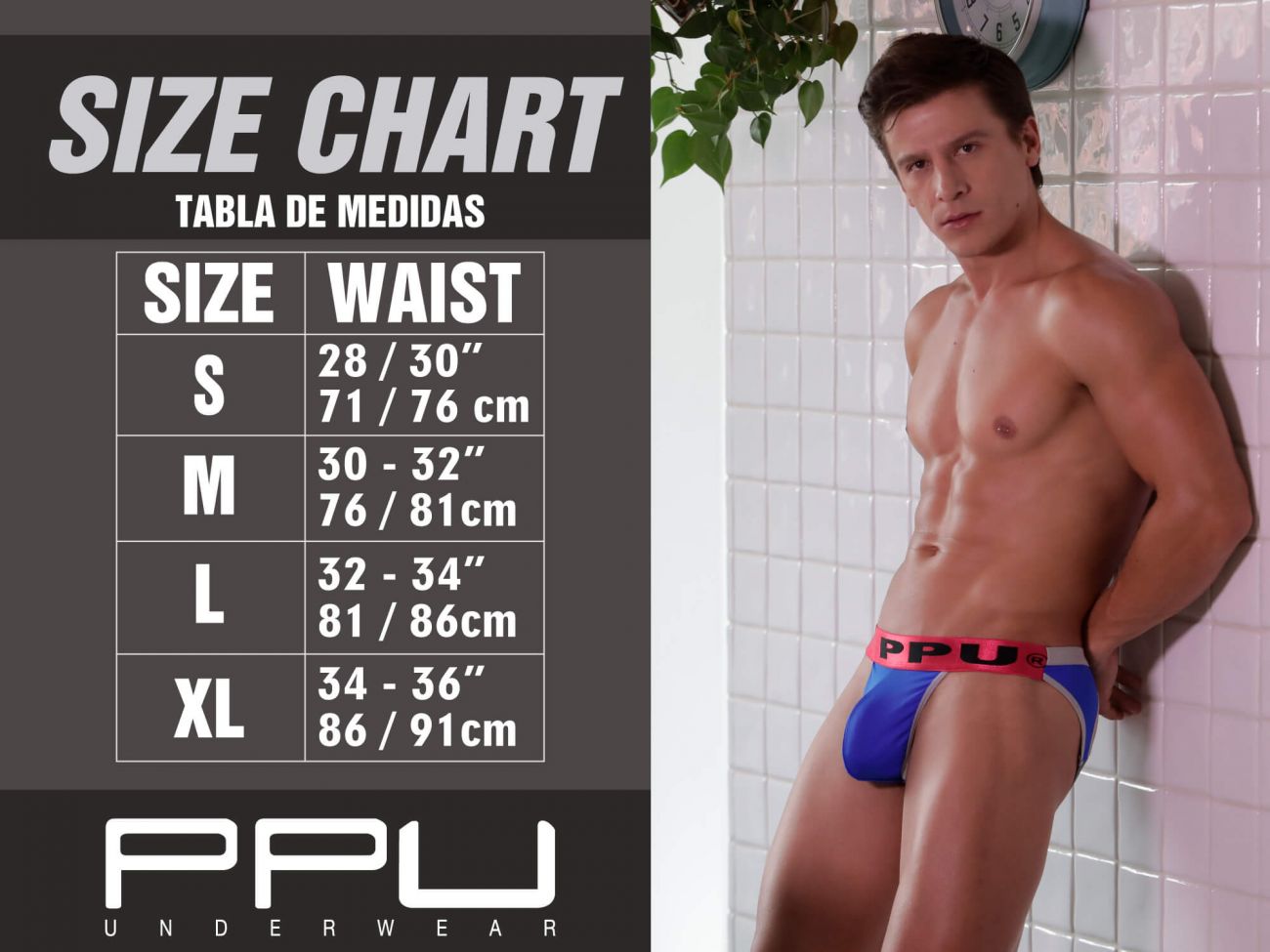 PPU 2001 Mens Jockstrap Color Red
