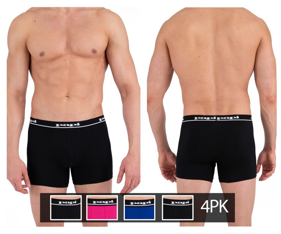 Papi 990001-901 4PK Boxer Briefs