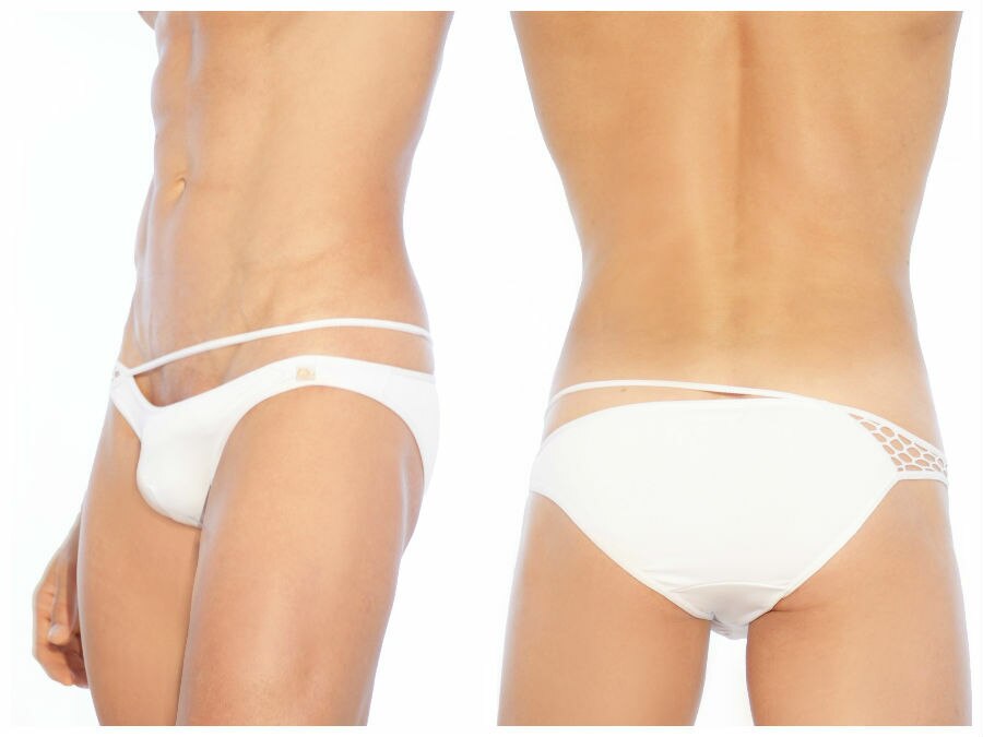 Gladiator Bikini Brief White
