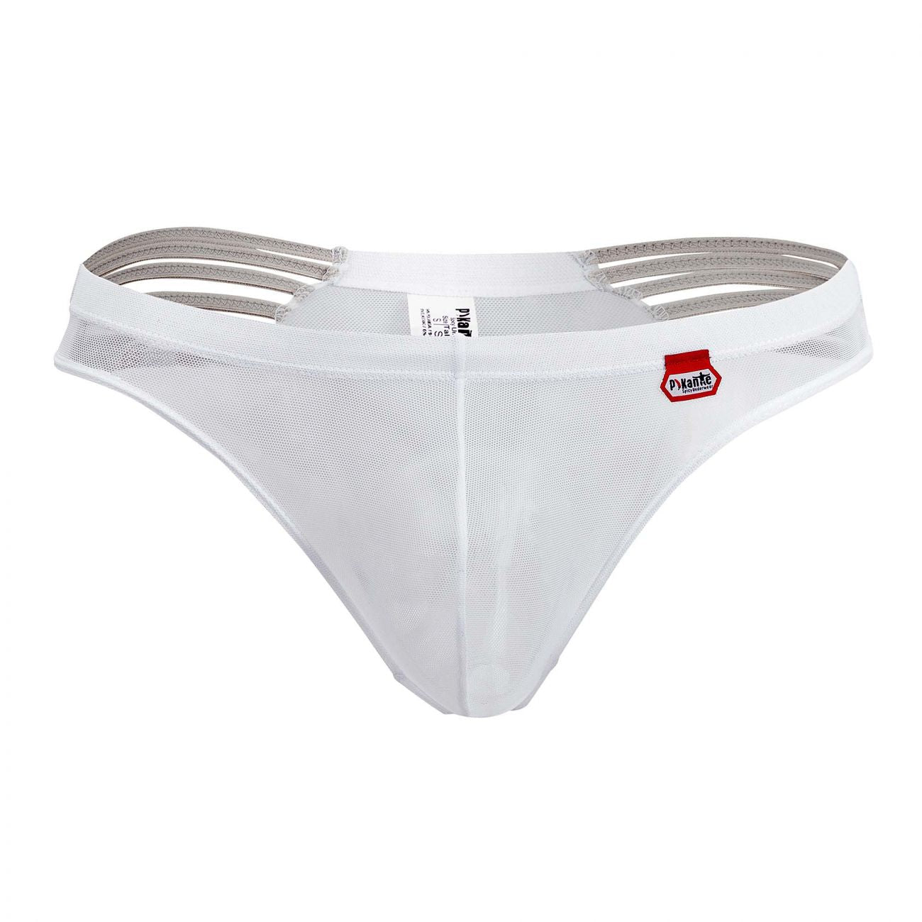 Pikante 0221 Energy Mesh Thongs White