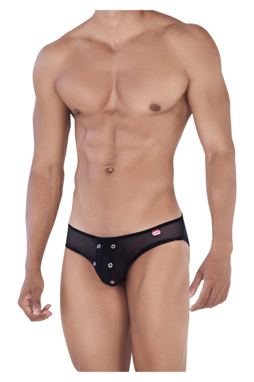 Pikante 0341 Wallace Jockstrap Briefs Black