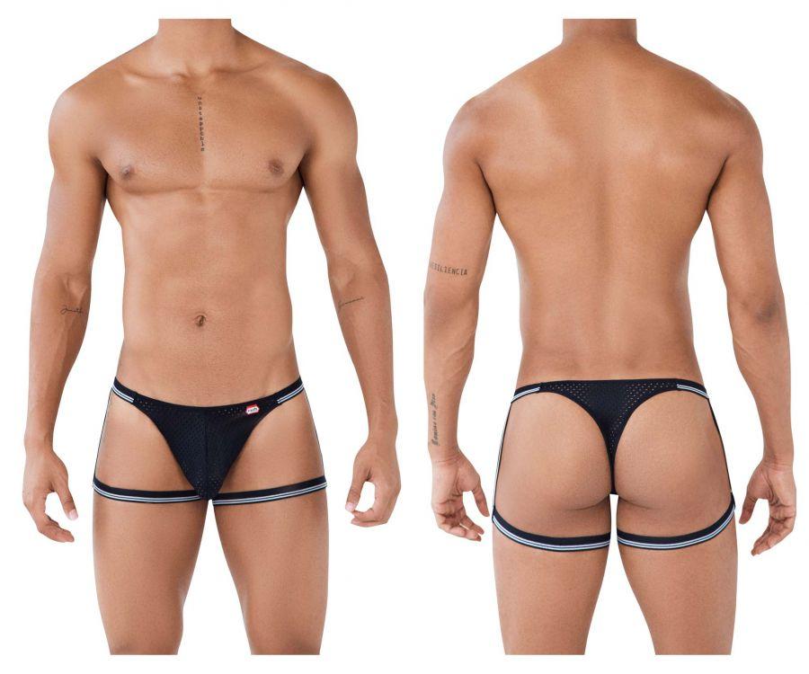 Pikante 0493 Conqueror Thongs Black