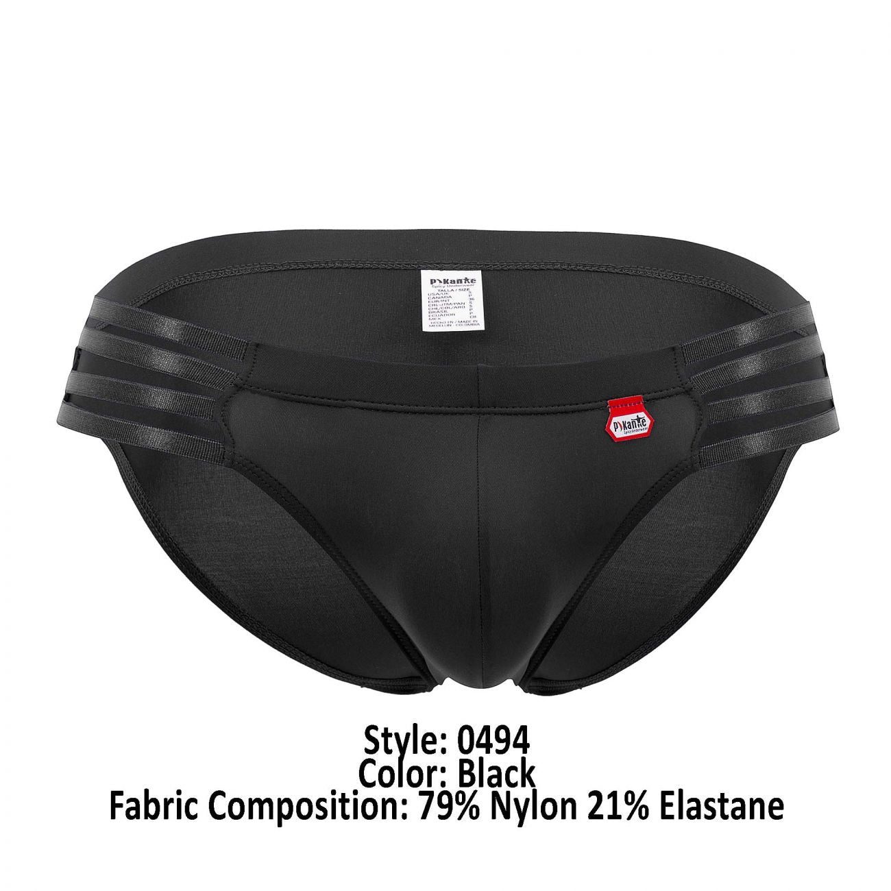 Pikante 0494 Temptation Briefs Black