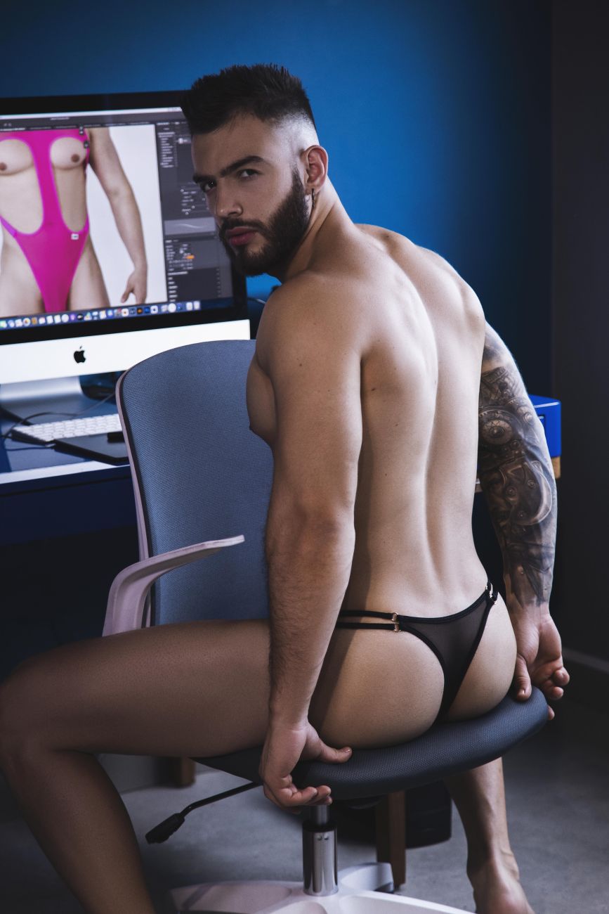 Pikante 1022 Rimini Thongs Black