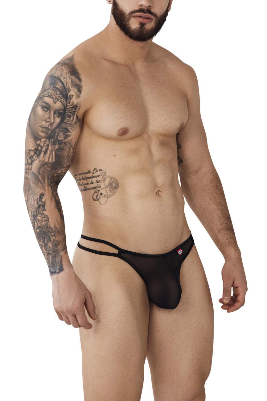 Pikante 1022 Rimini Thongs Black