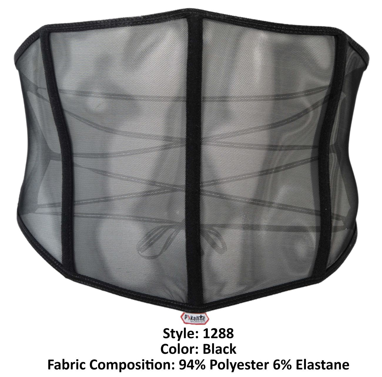 Pikante 1288 Mutek Corset Black