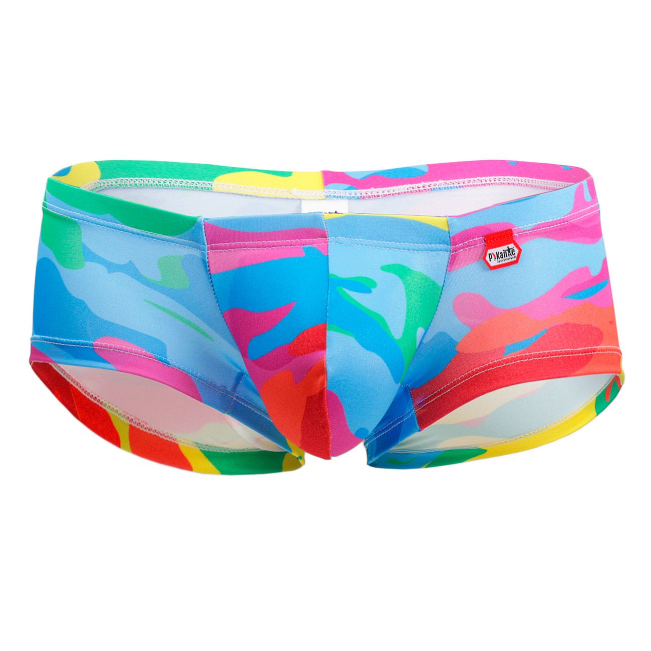 Pikante 8445 Future Latin Boxer Briefs Yellow Multi Coloured