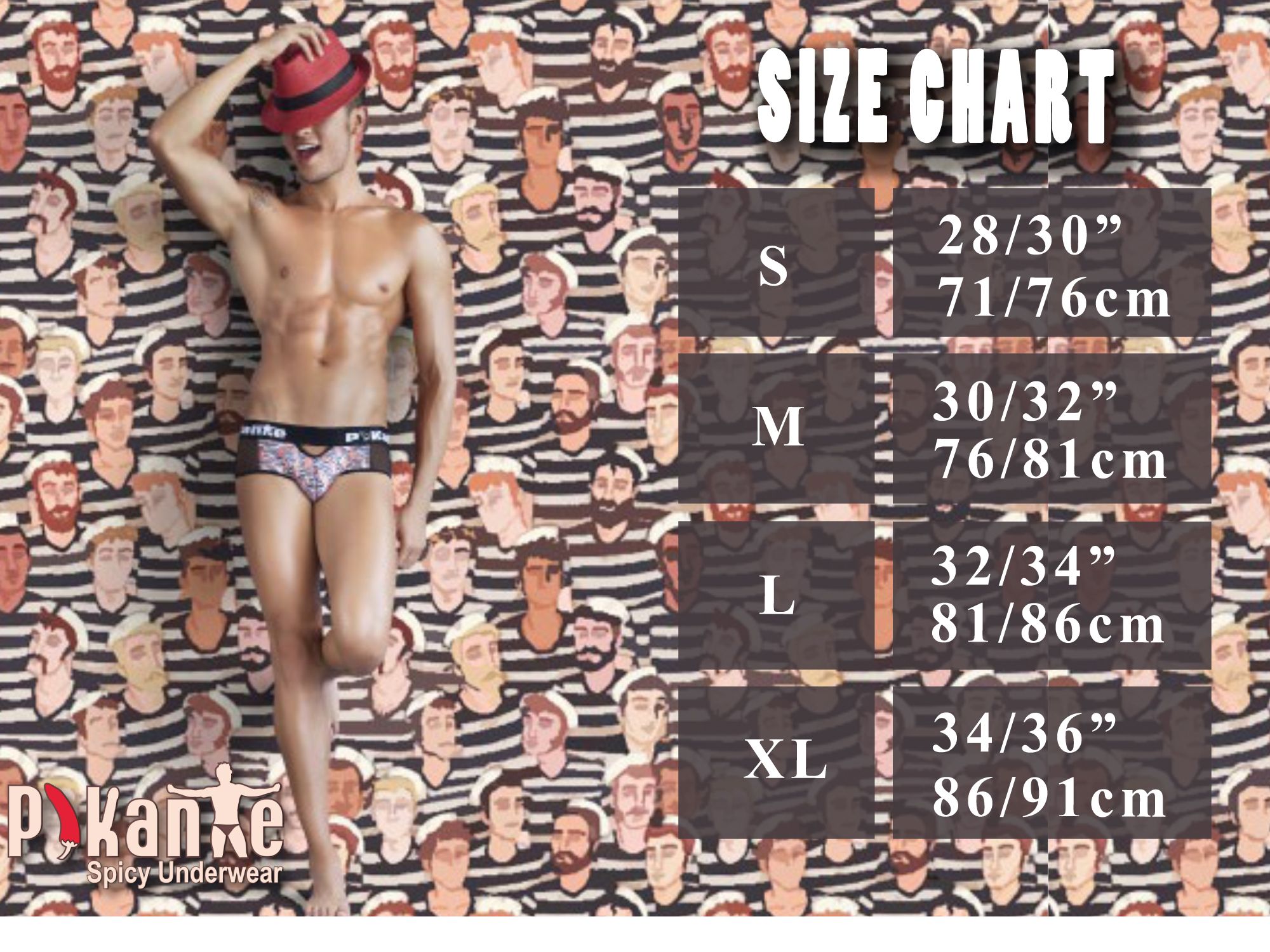 Pikante Castro Printed Thongs Blue Multi Coloured