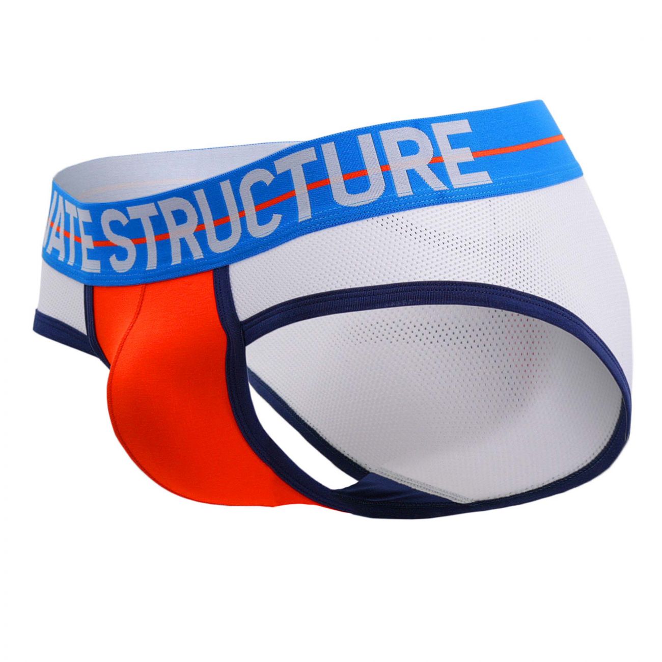 Private Structure MIUY3854 Momentum Orange Contour Briefs
