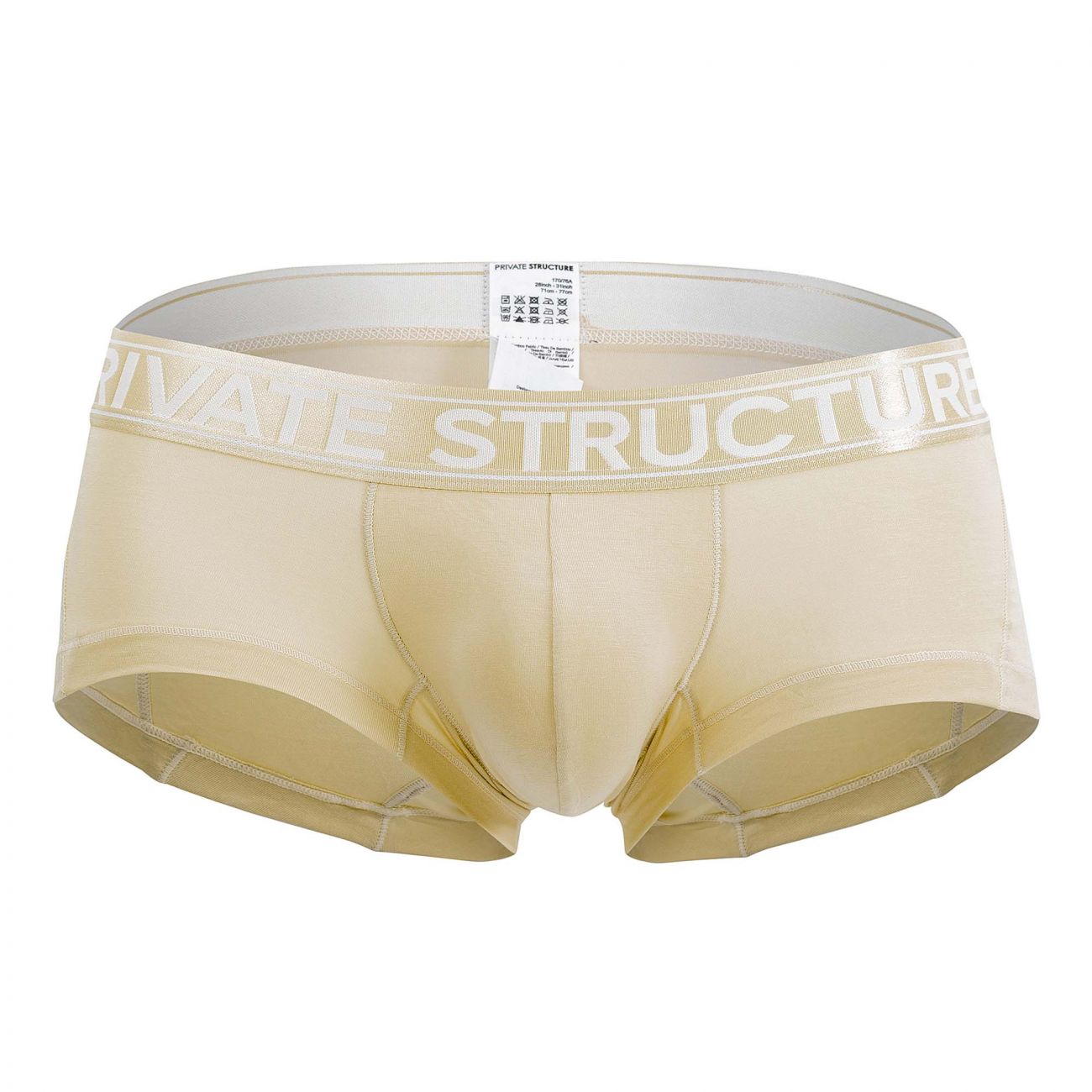 Private Structure PBUX4073 Platinum Bamboo Trunks Pale Khaki