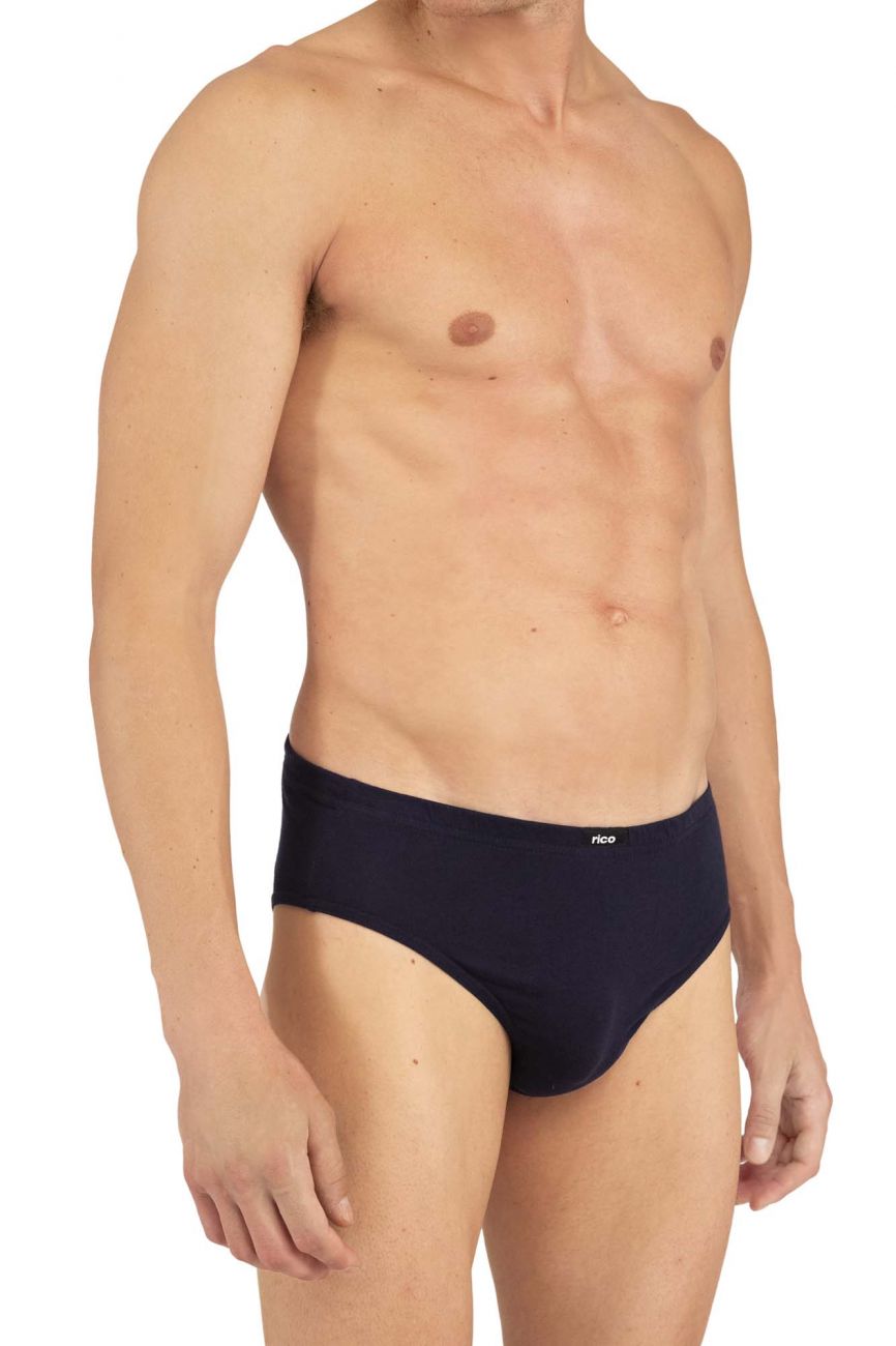 Rico 250322 5PK Low Briefs Navy Blue