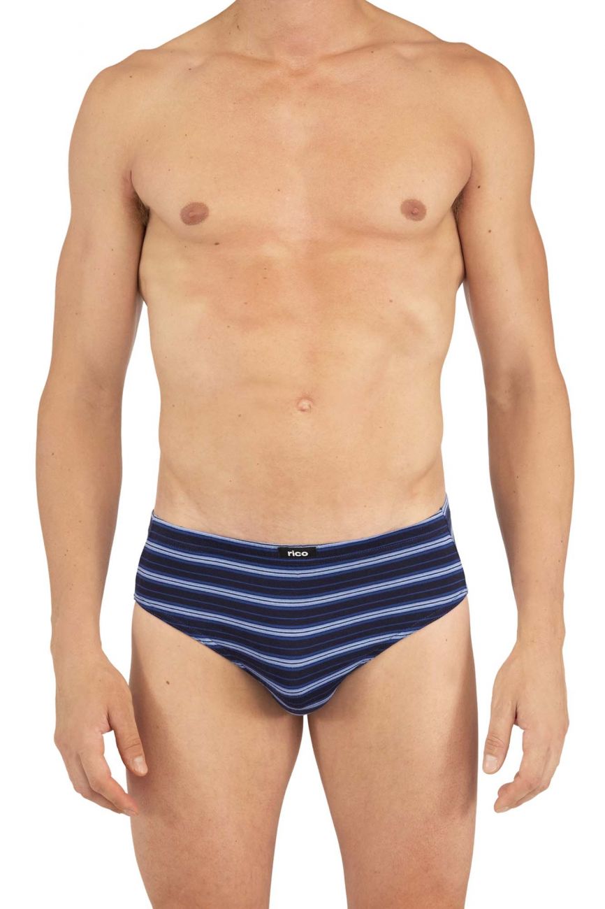 Rico 250322 5PK Low Briefs Navy Blue