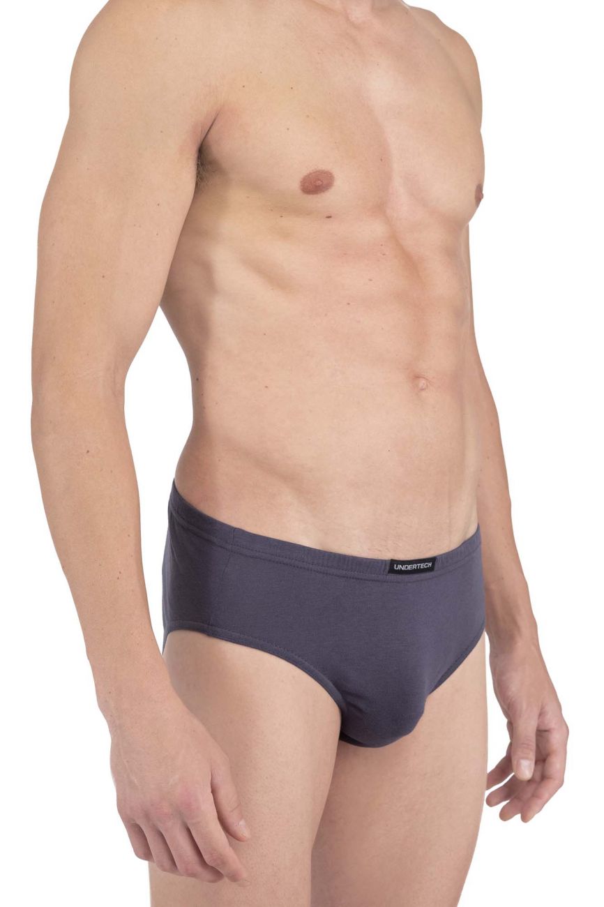 Undertech 342702 5PK Solid-Printed Bikini