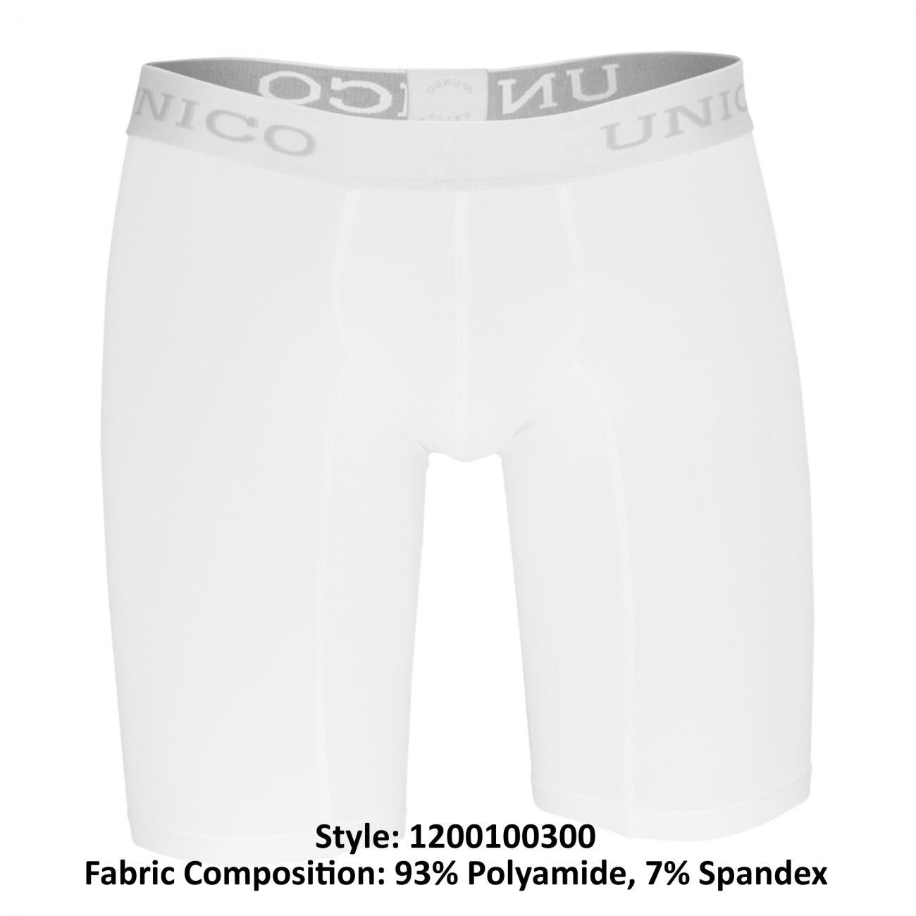 Unico 1200100300 Boxer Briefs Cristalino White