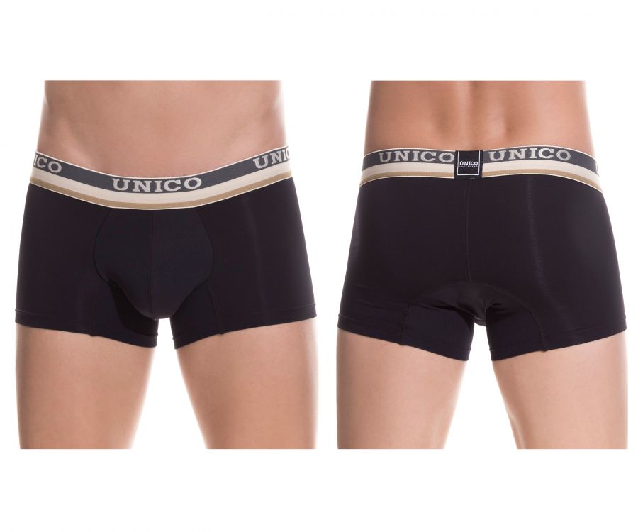 Unico 1802010013599 Boxer Briefs Visionario Black