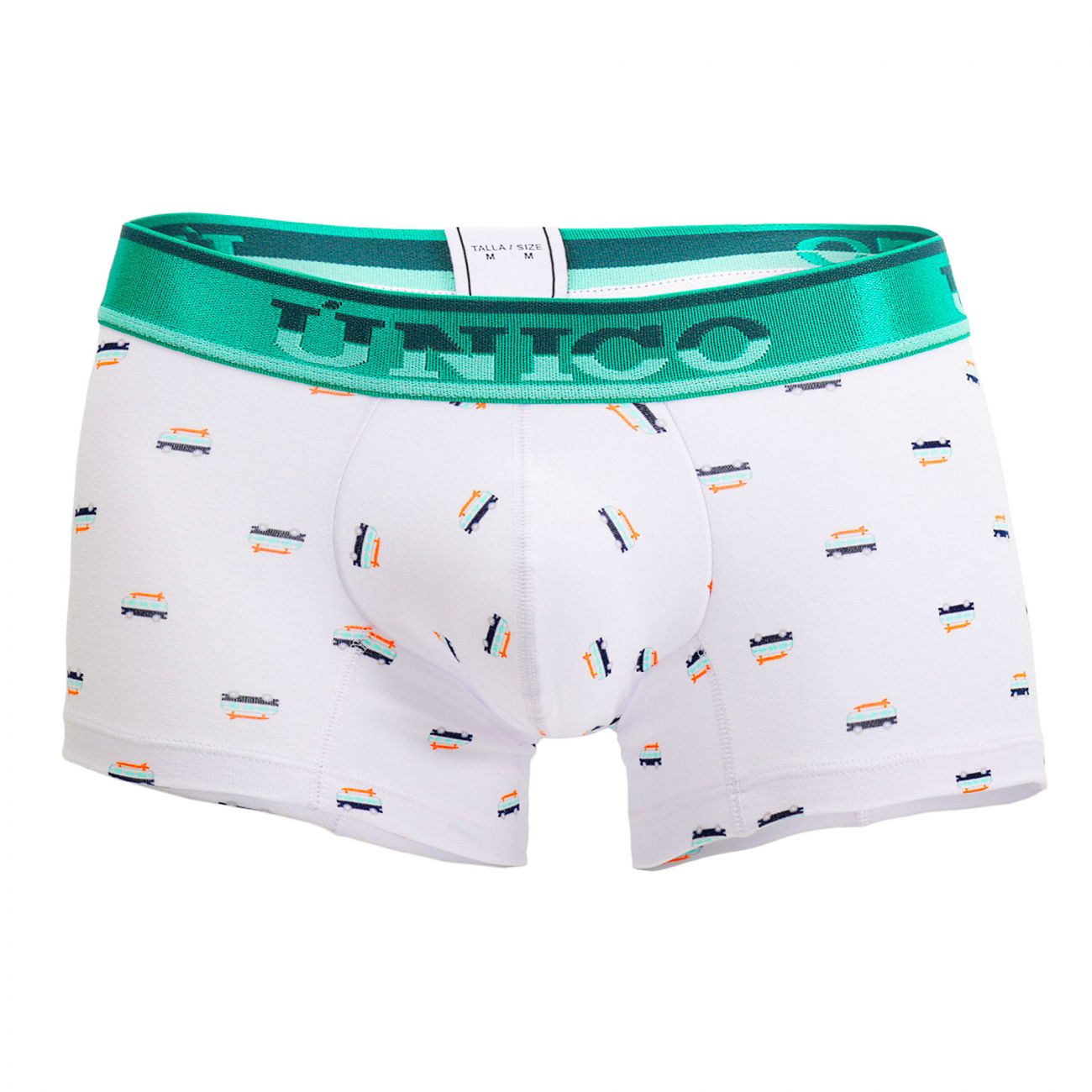 Unico 1902010011400 Trunks Fusion White Printed