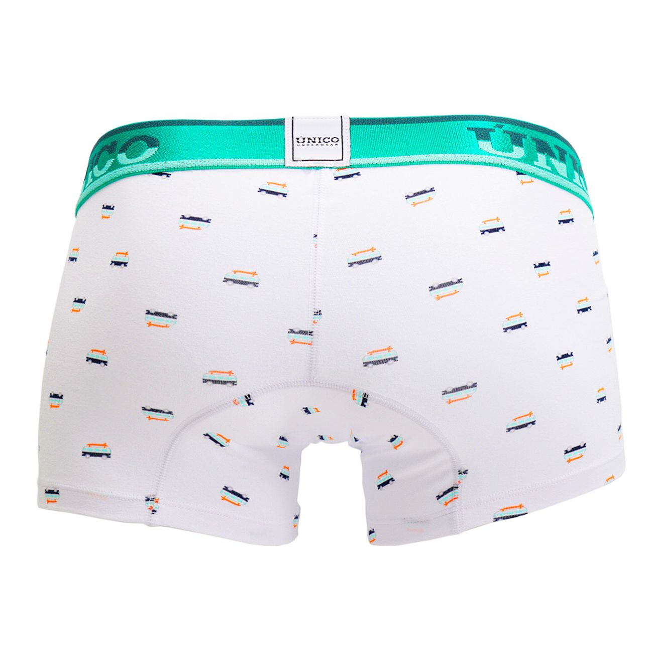 Unico 1902010011400 Trunks Fusion White Printed