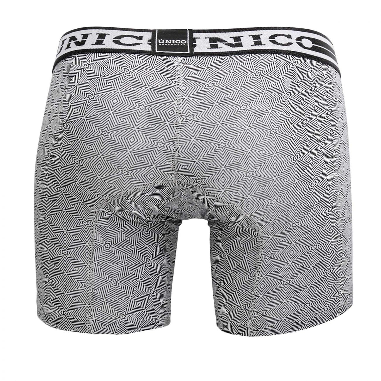 Unico 1902010022863 Boxer Briefs Techne Black-White