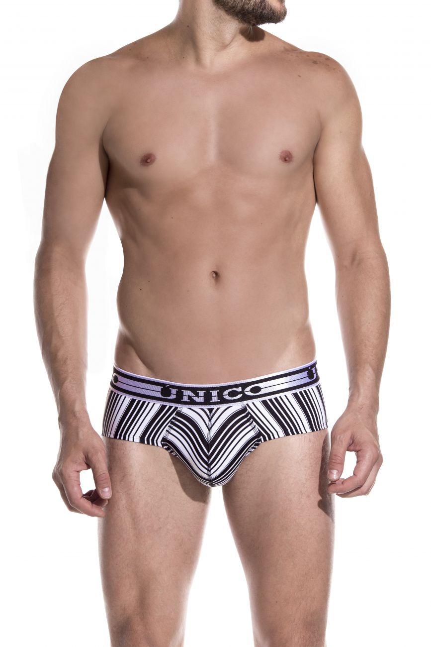 Unico 1902020112552 Briefs Crossbreed Black-White