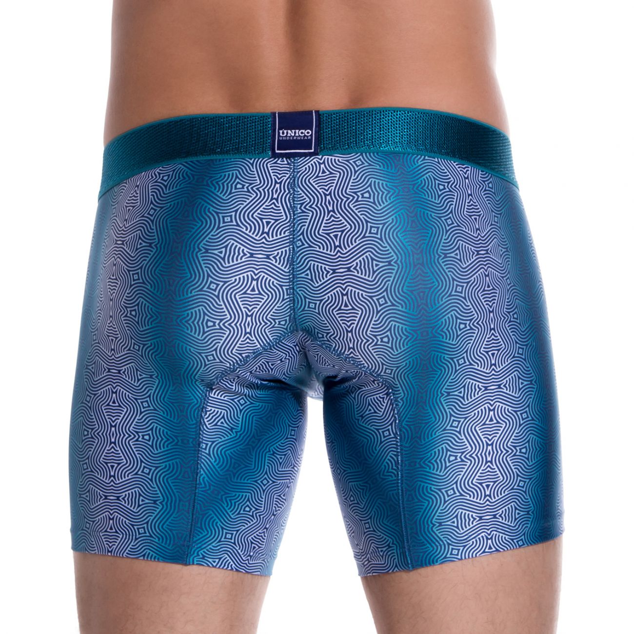 Unico 1908010026129 Boxer Briefs Luminiscente Blue Printed