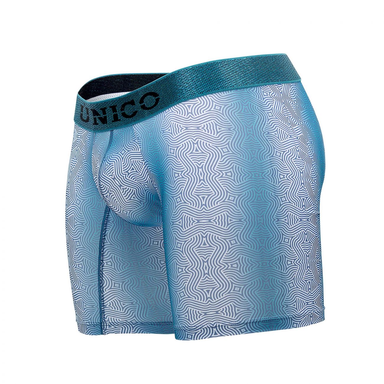 Unico 1908010026129 Boxer Briefs Luminiscente Blue Printed