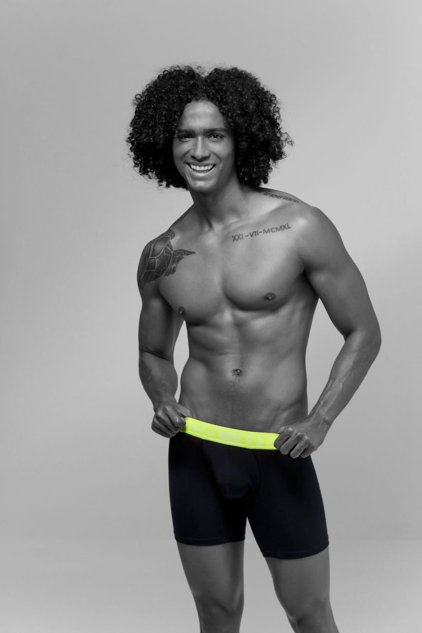 Unico 19160100211 COLORS Captacion Boxer Briefs Black