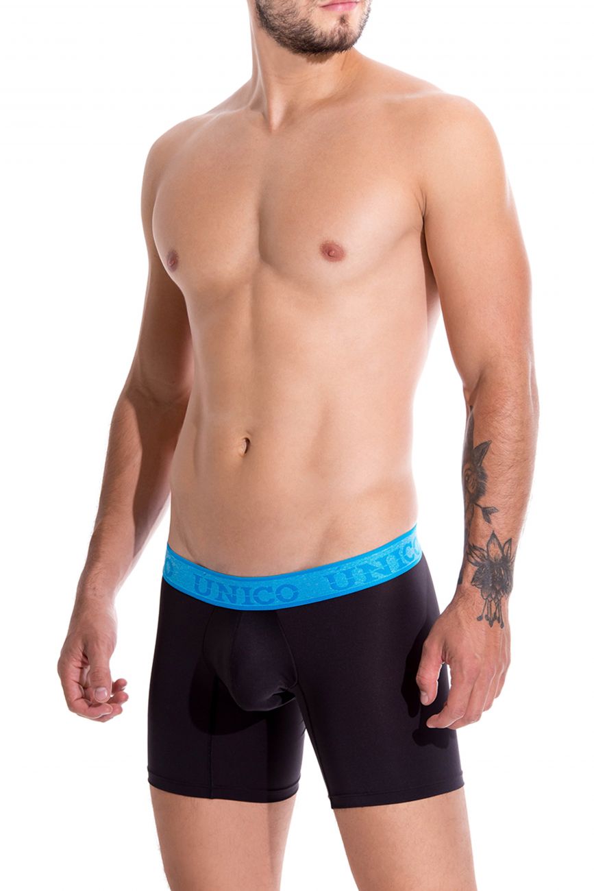 Unico 19160100215 COLORS Dinamico Boxer Briefs Black