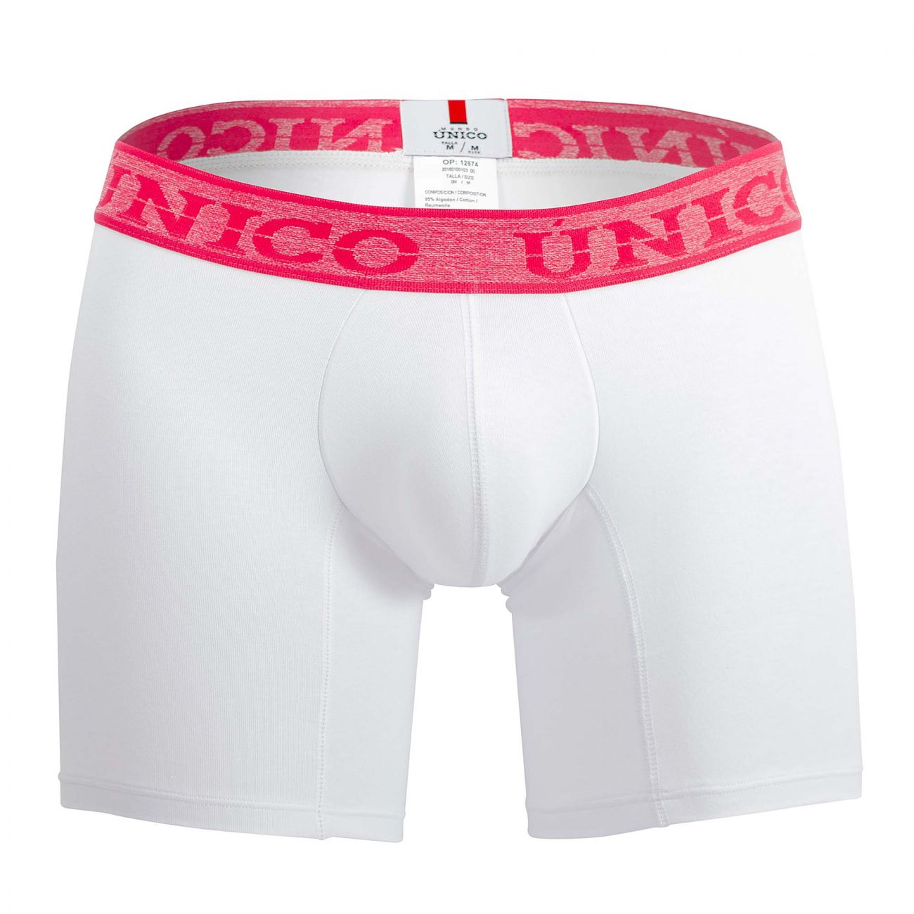 Unico 20160100203 Illusion Boxer Briefs White