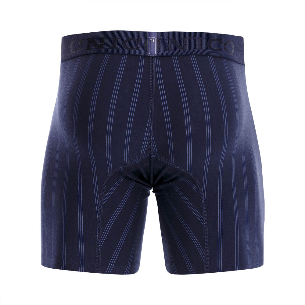 Unico 22100100203 Senda Boxer Briefs Dark Blue Plus Sizes