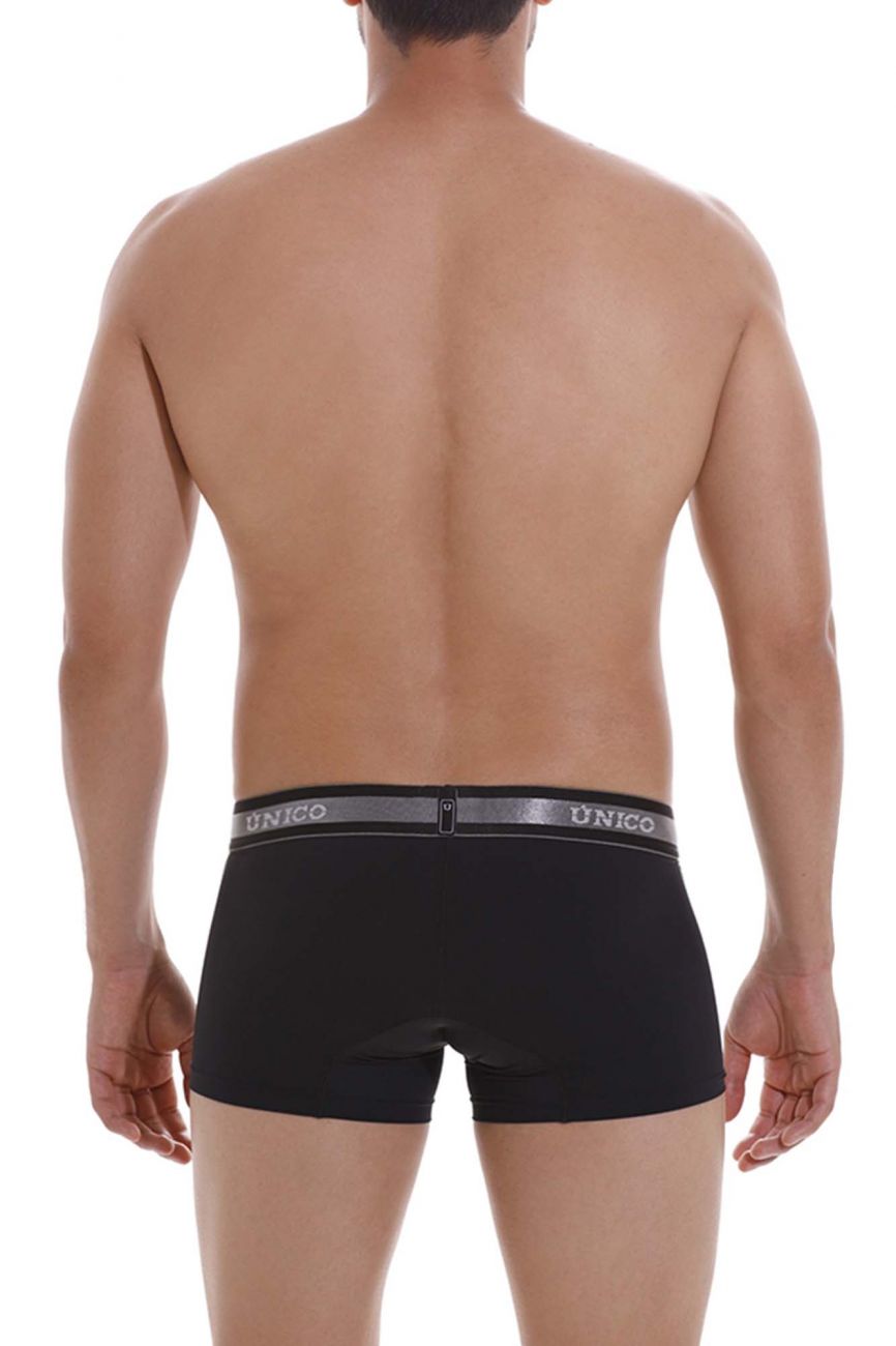 Unico 22120100114 Nebuloso M22 Trunks Black Plus Sizes