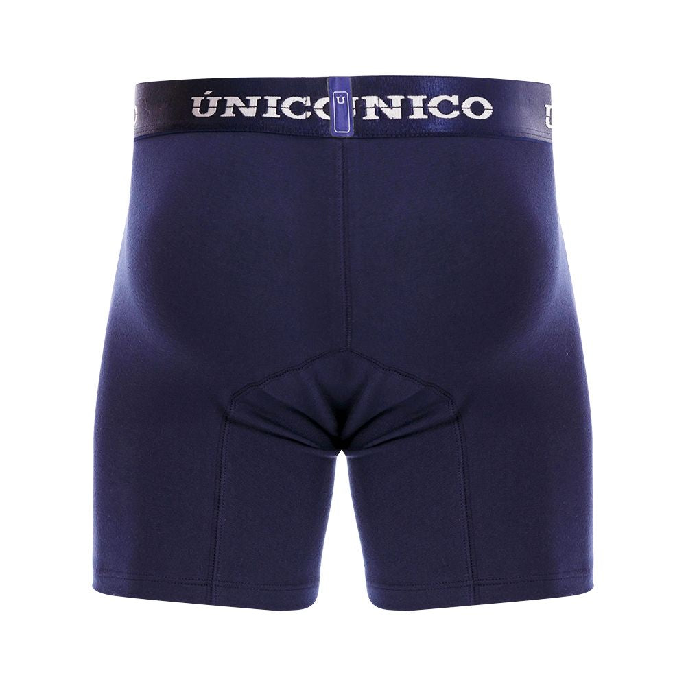 Unico 22120100206 Profundo M22 Boxer Briefs Dark Blue Plus Sizes
