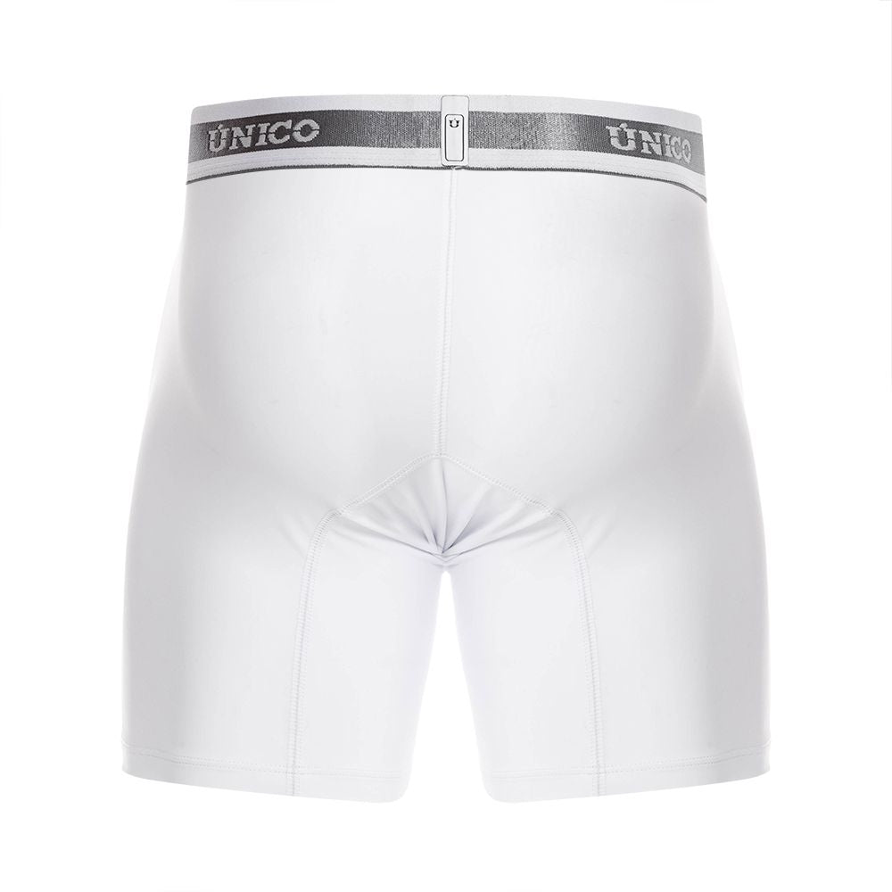 Unico 22120100212 Lustre M22 Boxer Briefs White Plus Sizes