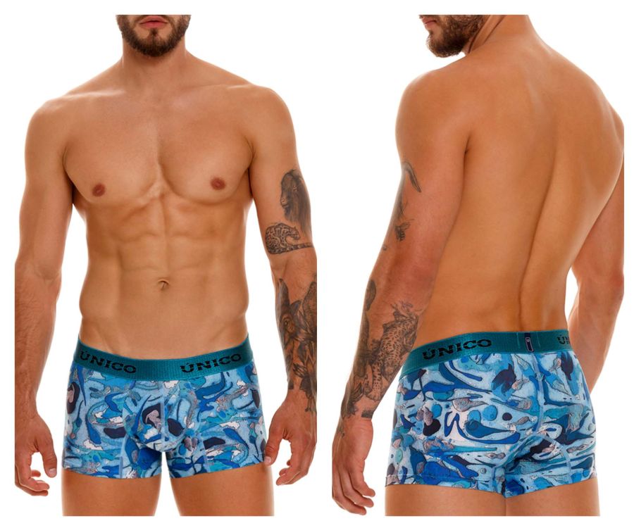 Unico 23080100106 Atlantida Trunks Blue