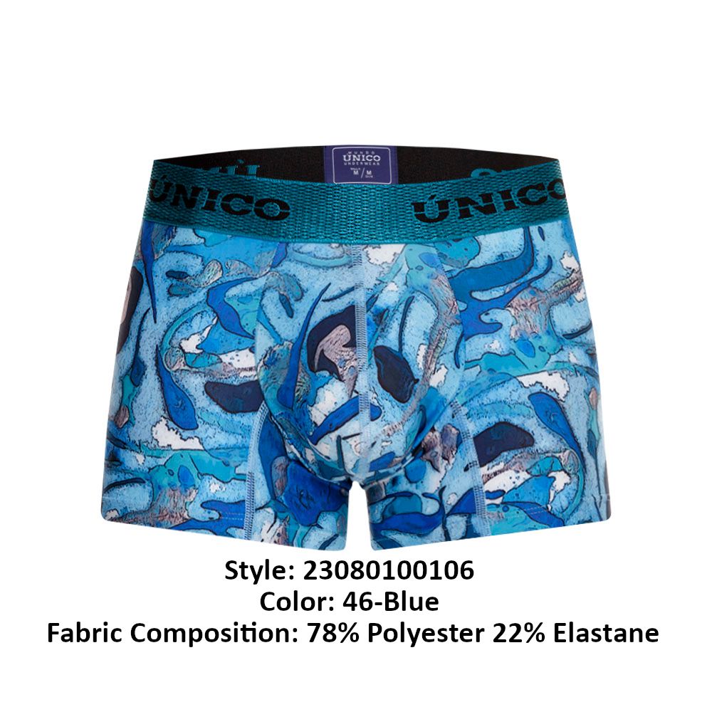 Unico 23080100106 Atlantida Trunks Blue