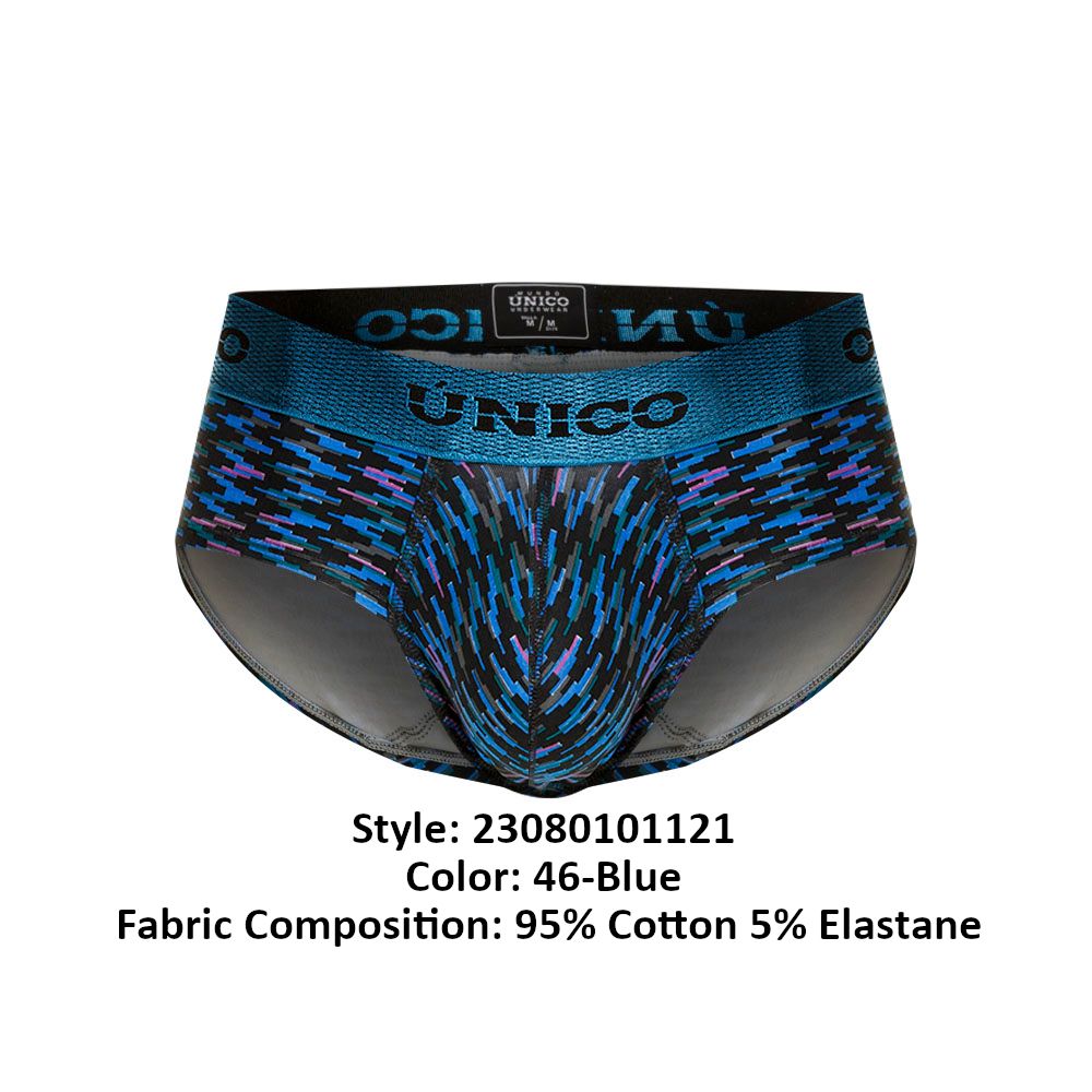 Unico 23080101121 Filamento Briefs Blue