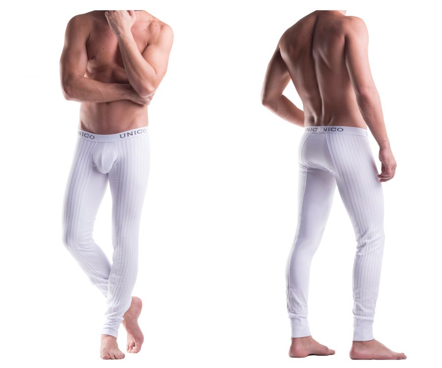 Unico 9610110100 Long Johns Cristalino White