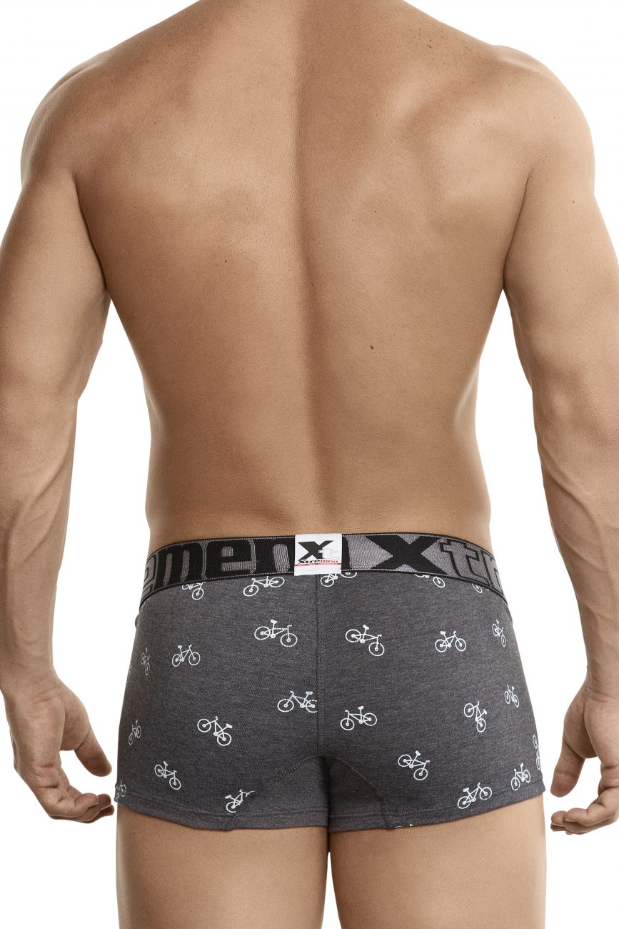 Xtremen 51437C Cycling Print Boxer Briefs