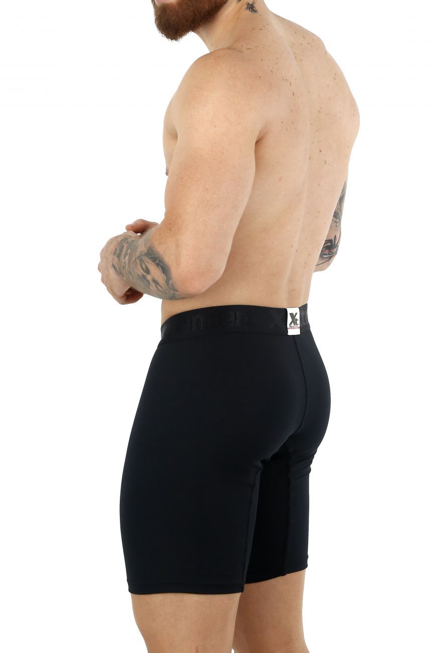 Xtremen 51471 Microfiber Boxer Briefs Black