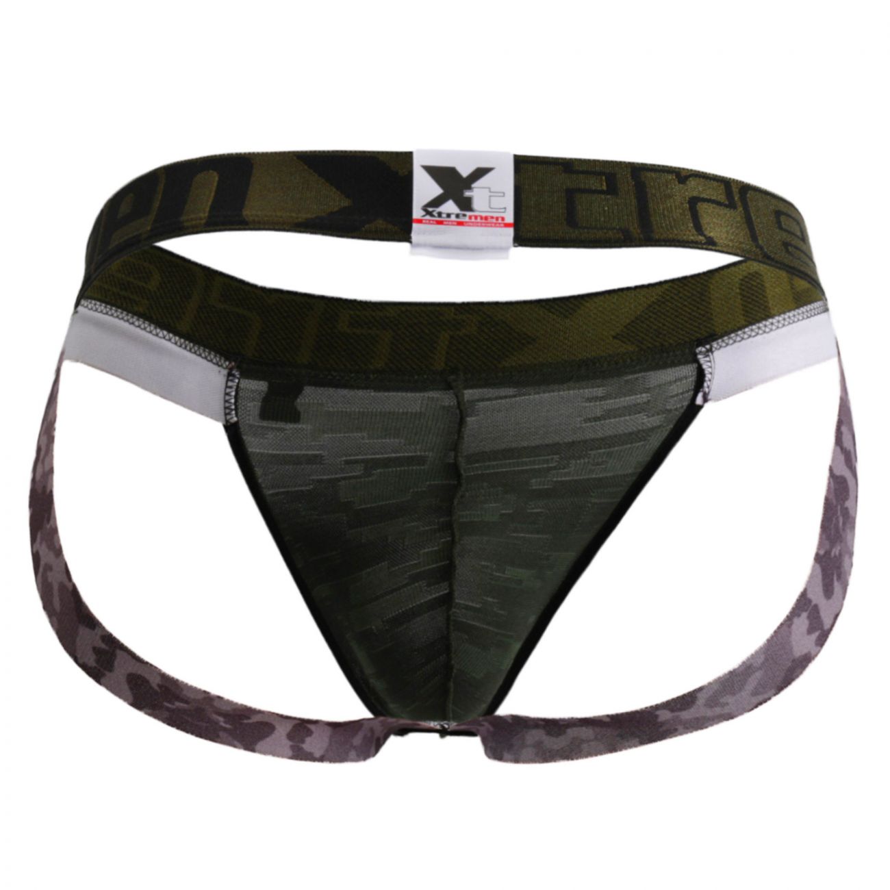 Xtremen 91046 Jacquard Camouflage Jockstrap