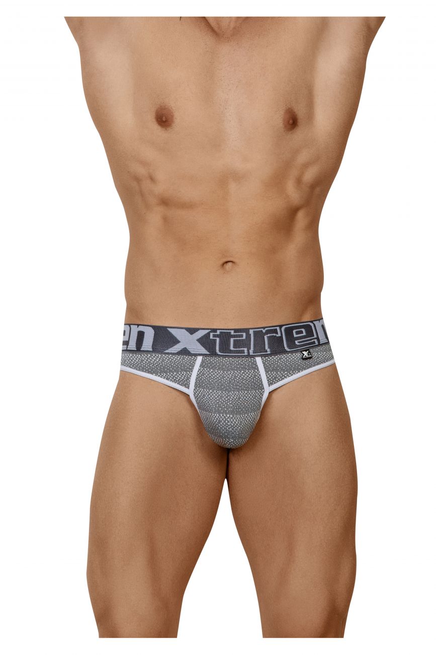 Xtremen 91064 Geometric Jacquard Thongs