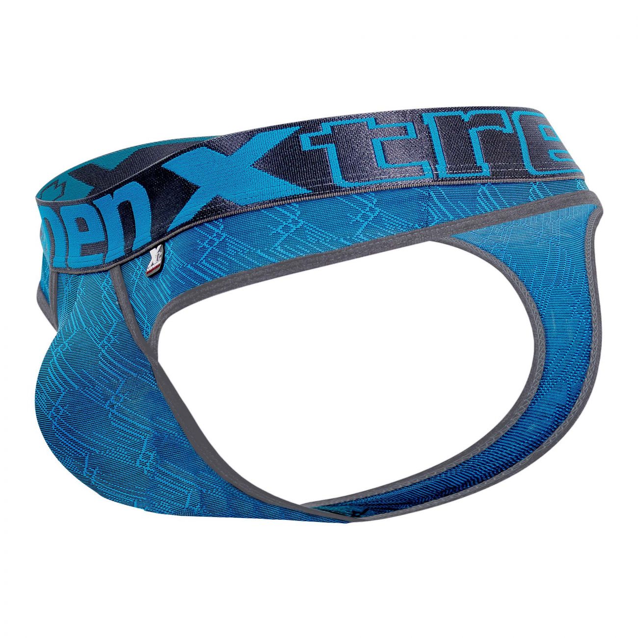 Xtremen 91073 Microfiber Jacquard Thongs Turquoise