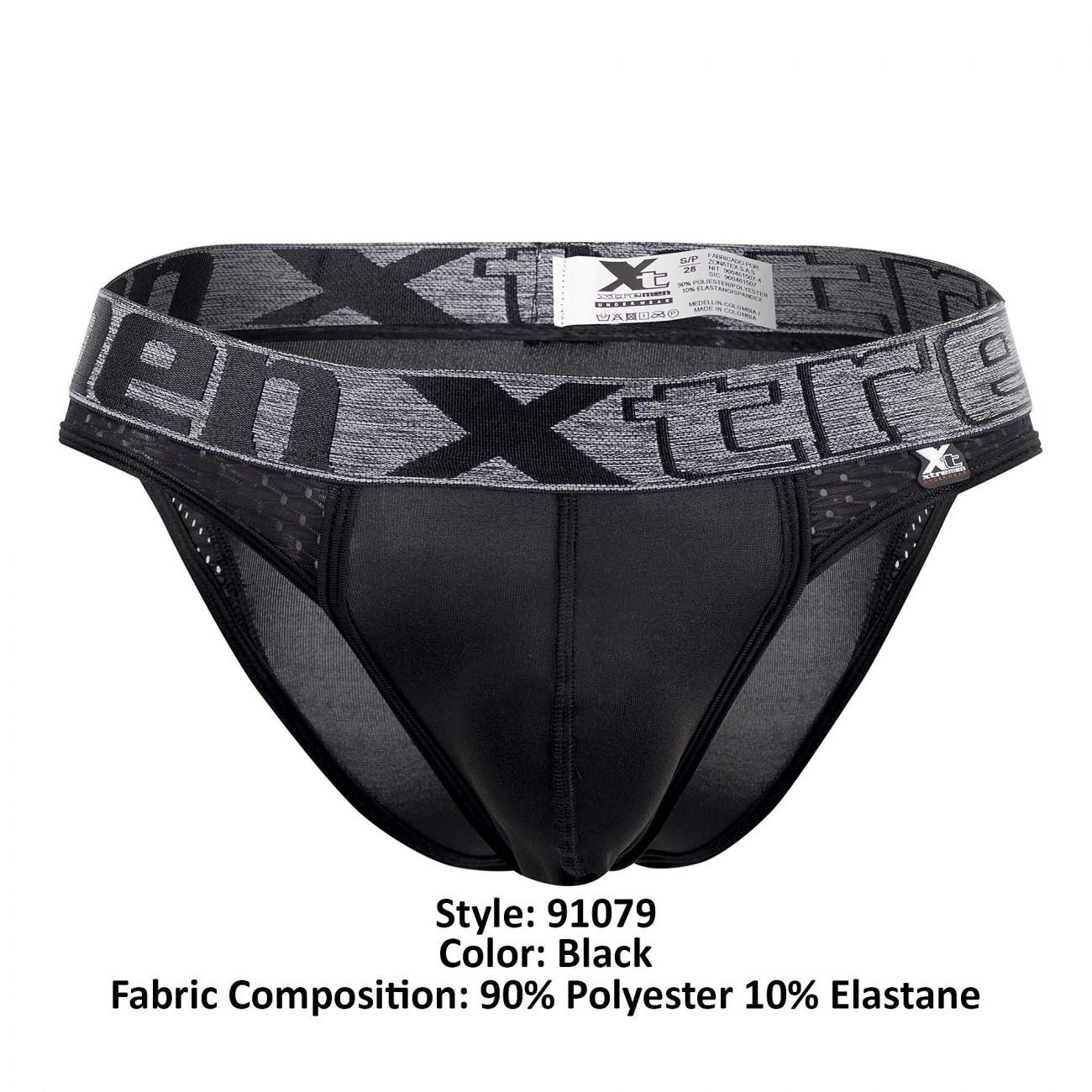 Xtremen 91079 Microfiber Bikini Black