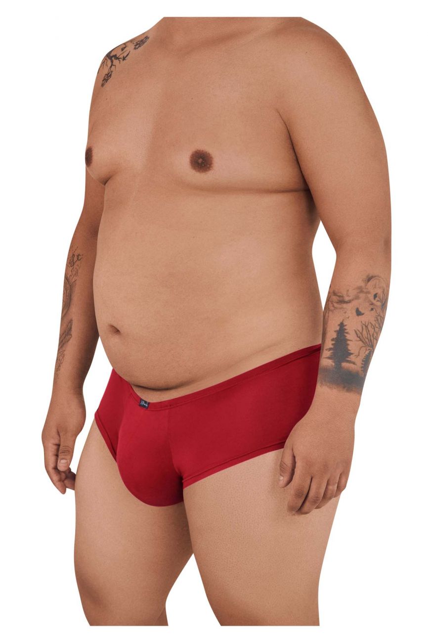 Xtremen 91103X Microfiber Trunks Red Plus Sizes
