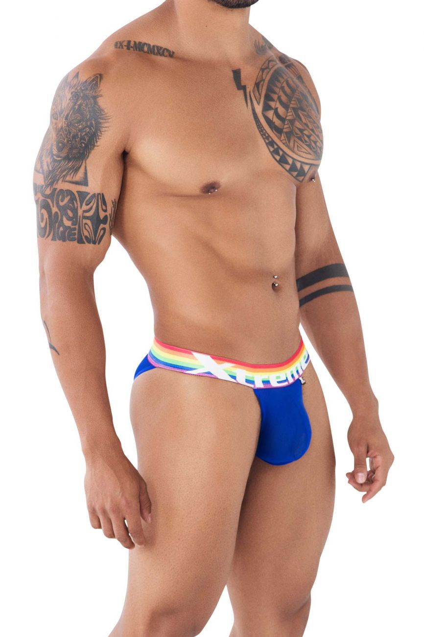 Xtremen 91104 Pride Mesh Bikini Neon Royal