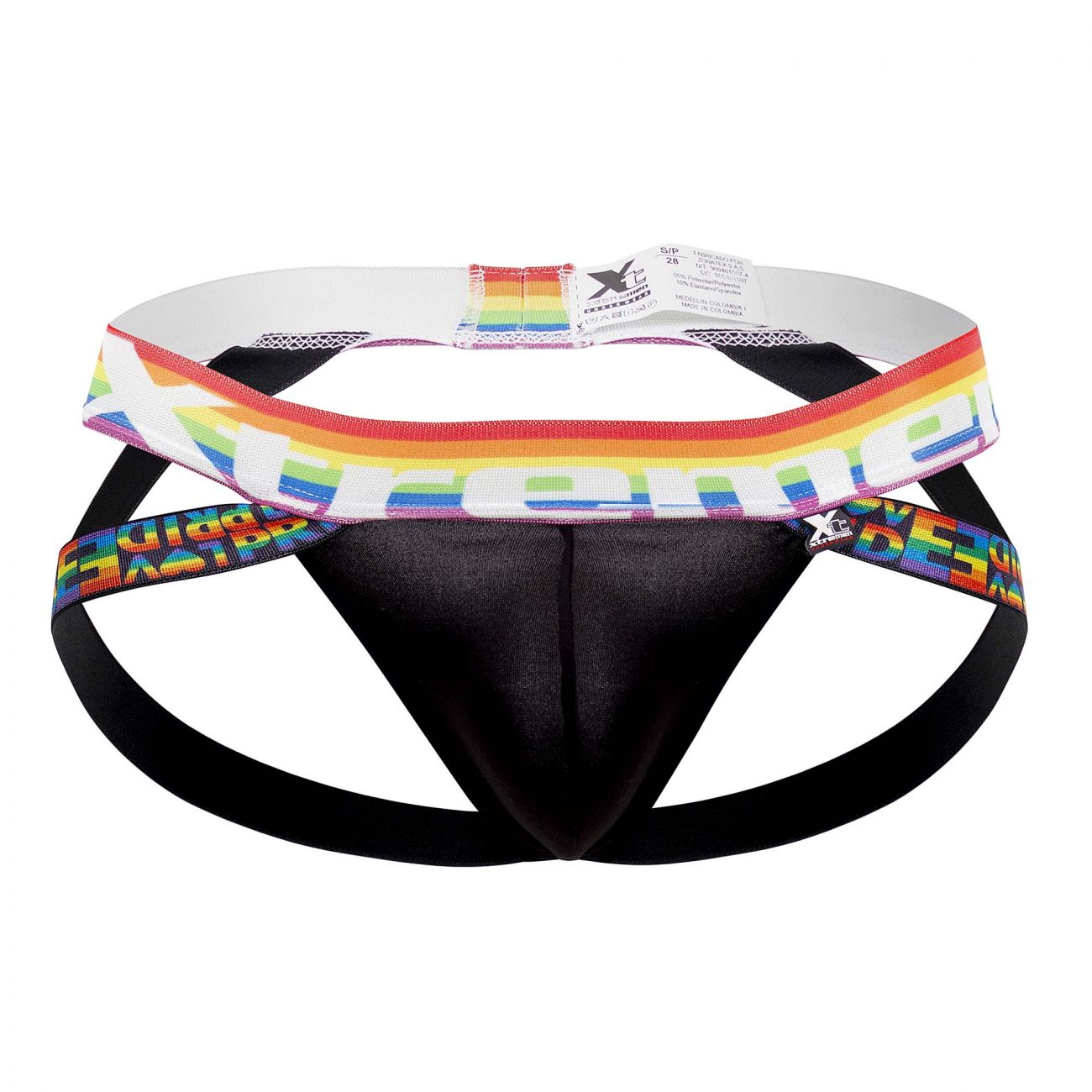 Xtremen 91105 Pride Jockstrap Black