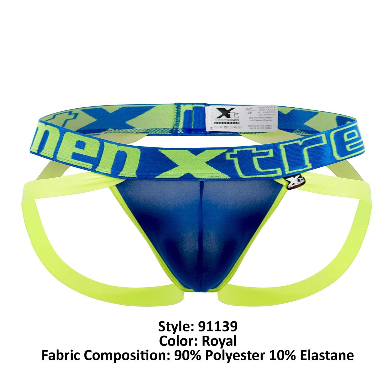 Xtremen 91139 Athletic Jockstrap Royal