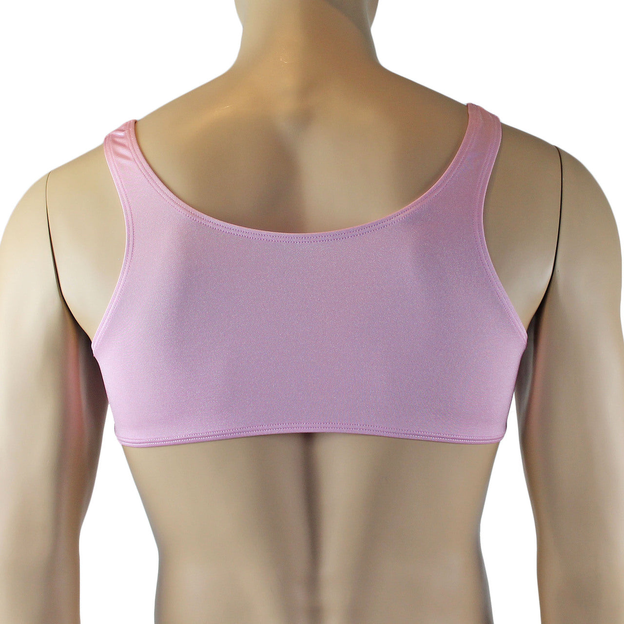 Male Stretch Lycra Bra Top with Bow