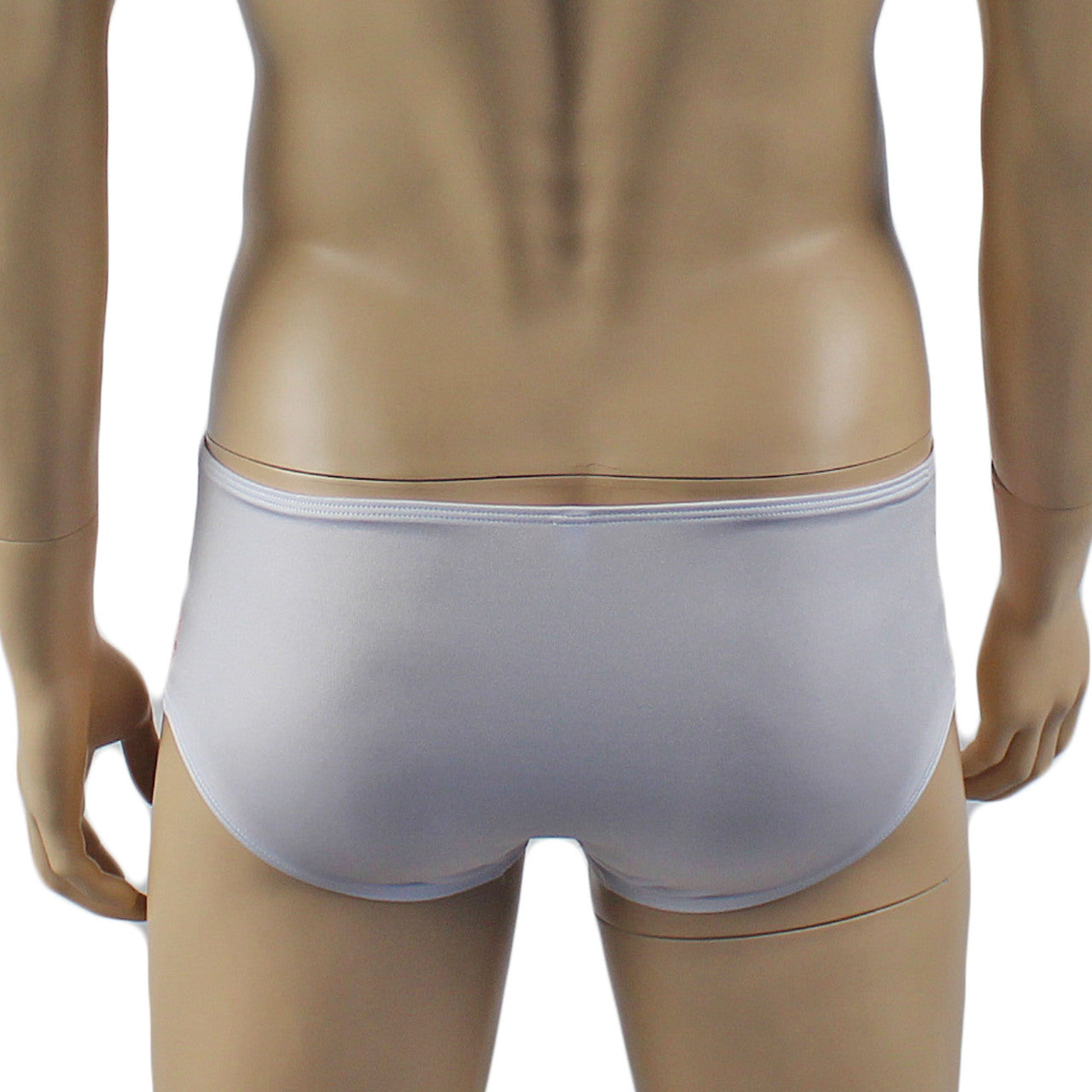 Mens Luxury Bra Top and Boxer Briefs (white plus other colours)