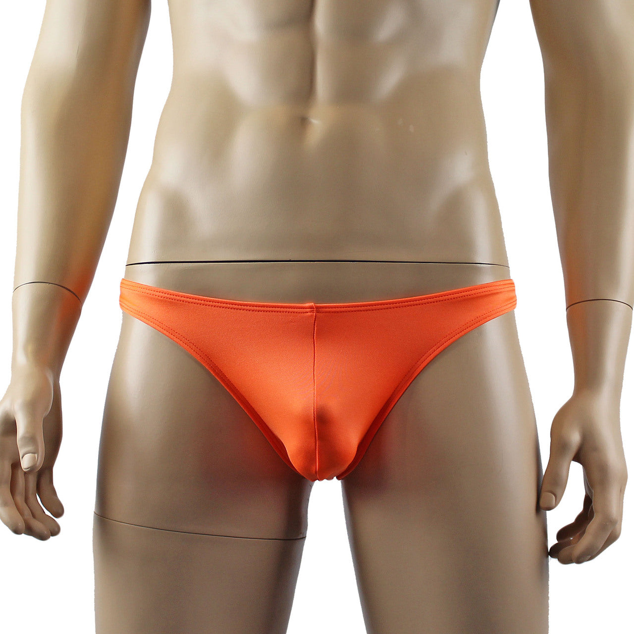 Mens Thong Underwear Wide Front or Narrow Front (orange plus other colours)